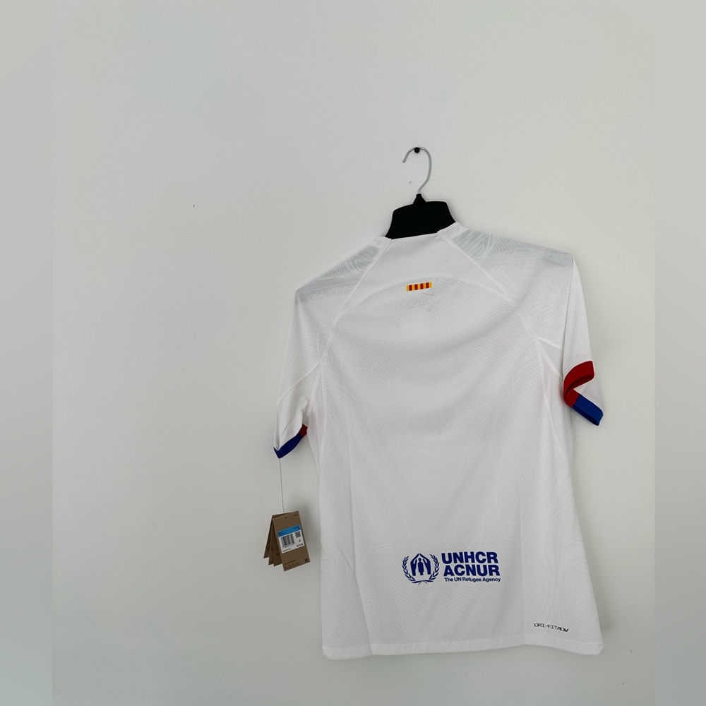 NWT NIKE FC BARCELONA 23/24 DRI-FIT ADV MATCH SS AWAY JERSEY - Picture 7 of 10